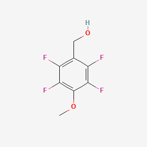 molecular formula C8H6F4O2 B1589149 4-Methoxy-2,3,5,6-tetrafluorobenzyl alcohol CAS No. 35175-79-2