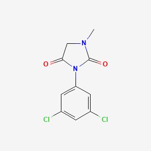 molecular formula C10H8Cl2N2O2 B1589153 3-(3,5-Dichlorophenyl)-1-methylimidazolidine-2,4-dione CAS No. 27387-90-2