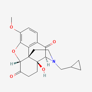 B1589159 10-Oxo-3-O-methylnaltrexone CAS No. 96445-13-5