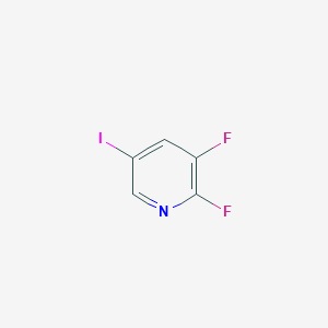molecular formula C5H2F2IN B1589160 2,3-二氟-5-碘吡啶 CAS No. 851386-35-1