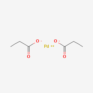 molecular formula C6H10O4Pd B1589170 Palladium(II) propionate CAS No. 3386-65-0
