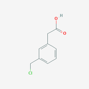 molecular formula C9H9ClO2 B1589176 (3-氯甲基苯基)乙酸 CAS No. 857165-45-8