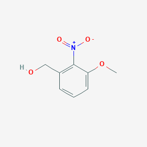 molecular formula C8H9NO4 B1589179 (3-Methoxy-2-nitrophenyl)methanol CAS No. 53055-04-2