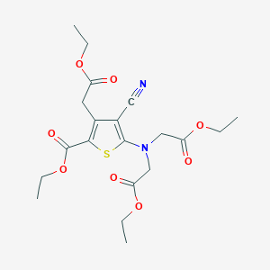 molecular formula C20H26N2O8S B158920 酒石酸四乙酯 CAS No. 58194-26-6