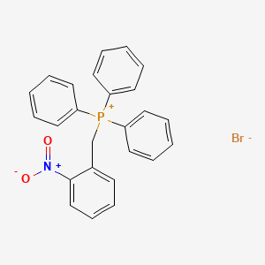 molecular formula C25H21BrNO2P B1589201 (2-Nitrobenzyl)triphenylphosphonium bromide CAS No. 23308-83-0