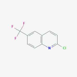 molecular formula C10H5ClF3N B1589204 2-Chloro-6-(trifluoromethyl)quinoline CAS No. 78060-56-7