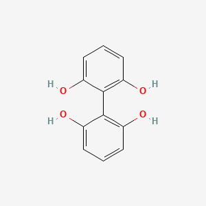 2-(2,6-Dihydroxyphenyl)benzene-1,3-diol