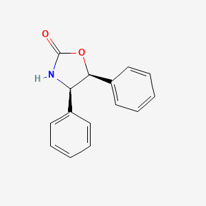 molecular formula C15H13NO2 B1589224 (4R,5S)-(+)-cis-4,5-Diphenyl-2-oxazolidinone CAS No. 86286-50-2