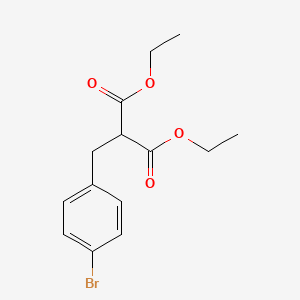 molecular formula C14H17BrO4 B1589225 Diethyl 2-(4-bromobenzyl)malonate CAS No. 70146-78-0