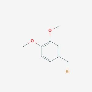 molecular formula C9H11BrO2 B1589231 4-(Bromomethyl)-1,2-dimethoxybenzene CAS No. 21852-32-4