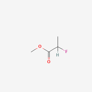 molecular formula C4H7FO2 B1589232 Methyl 2-fluoropropionate CAS No. 2366-56-5