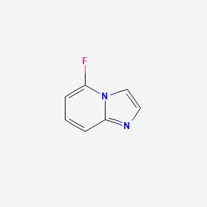 molecular formula C7H5FN2 B1589242 5-Fluoroimidazo[1,2-a]pyridine CAS No. 198896-12-7