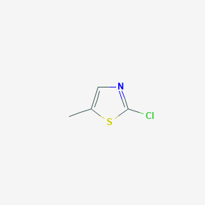 molecular formula C4H4ClNS B1589247 2-Chloro-5-methylthiazole CAS No. 33342-65-3