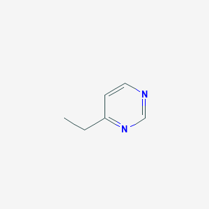molecular formula C6H8N2 B1589250 4-乙基嘧啶 CAS No. 30537-73-6
