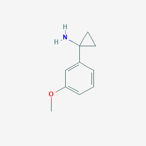 1-(3-Methoxyphenyl)cyclopropan-1-amine