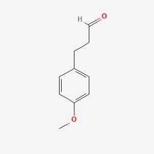 molecular formula C10H12O2 B1589263 3-(4-Methoxyphenyl)propanal CAS No. 20401-88-1