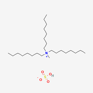 molecular formula C25H55NO4S B1589292 Methyltricaprylylammonium bisulfate CAS No. 59158-14-4