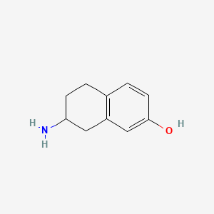 7-Amino-5,6,7,8-tetrahydronaphthalen-2-ol