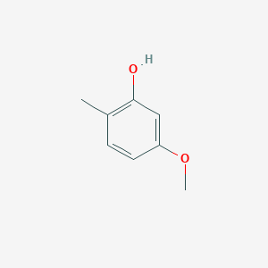molecular formula C8H10O2 B1589295 5-Methoxy-2-methylphenol CAS No. 20734-74-1