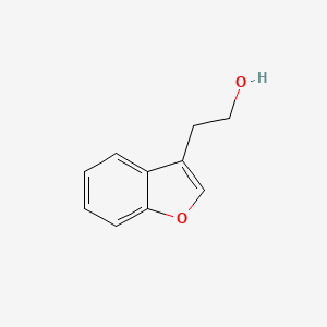 molecular formula C10H10O2 B1589296 2-(Benzofuran-3-yl)ethanol CAS No. 75611-06-2
