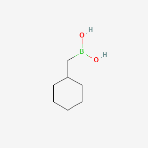 molecular formula C7H15BO2 B1589299 Cyclohexylmethylboronic Acid CAS No. 27762-64-7