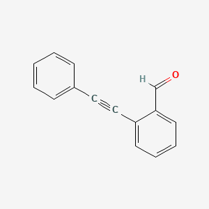 molecular formula C15H10O B1589314 2-(Phenylethynyl)benzaldehyde CAS No. 59046-72-9