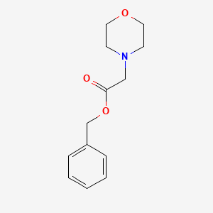 molecular formula C13H17NO3 B1589315 Benzyl Morpholinoacetate CAS No. 53342-23-7