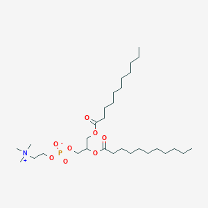 molecular formula C30H60NO8P B1589316 1,2-diundecanoyl-sn-glycero-3-phosphocholine CAS No. 27869-47-2