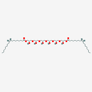 molecular formula C54H102O15 B1589317 Hexaglyceryl dioleate CAS No. 76009-37-5