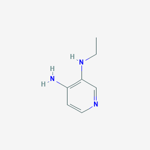 molecular formula C7H11N3 B1589320 N3-ethylpyridine-3,4-diamine CAS No. 61719-62-8