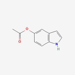 molecular formula C10H9NO2 B1589323 5-Acetoxyindole CAS No. 5594-91-2