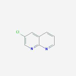 molecular formula C8H5ClN2 B1589327 3-Chloro-1,8-naphthyridine CAS No. 35170-93-5