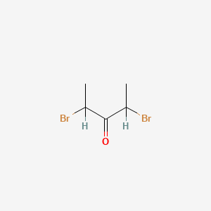 molecular formula C5H8Br2O B1589330 2,4-Dibromo-3-pentanone CAS No. 815-60-1