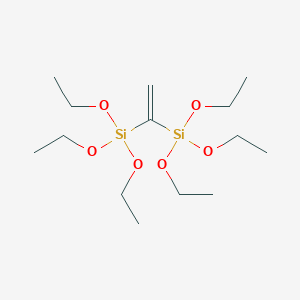 molecular formula C14H32O6Si2 B1589335 Bis(triethoxysilyl)ethylene CAS No. 87061-56-1