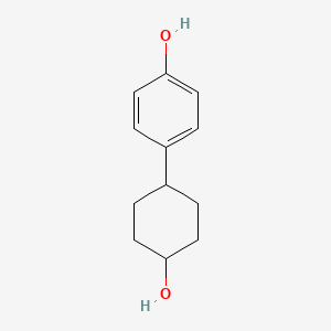 molecular formula C12H16O2 B1589346 4-(4-羟基环己基)酚 CAS No. 370860-74-5