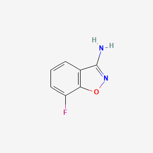7-Fluorobenzo[d]isoxazol-3-amine
