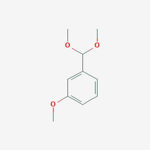 molecular formula C10H14O3 B1589368 1-(Dimethoxymethyl)-3-methoxybenzene CAS No. 59276-28-7