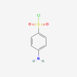 molecular formula C6H6ClNO2S B1589369 4-aminobenzenesulfonyl Chloride CAS No. 24939-24-0