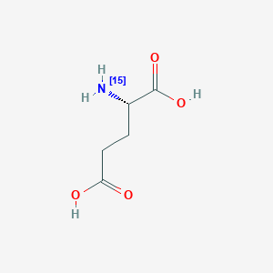 molecular formula C5H9NO4 B1589371 L-Glutamic acid-15N CAS No. 21160-87-2