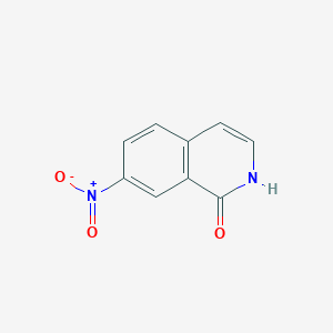 molecular formula C9H6N2O3 B1589378 7-Nitroisoquinolin-1(2H)-one CAS No. 20141-83-7