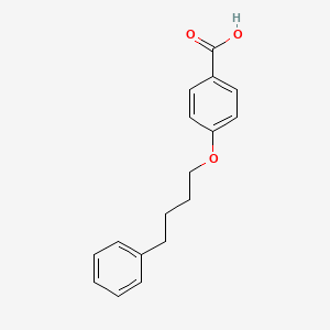 molecular formula C17H18O3 B1589381 4-(4-苯基丁氧基)苯甲酸 CAS No. 30131-16-9