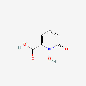 molecular formula C6H5NO4 B1589384 1-Hydroxy-6-oxo-1,6-dihydropyridine-2-carboxylic acid CAS No. 94781-89-2