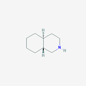 molecular formula C9H17N B1589385 (4aS,8aR)-Decahydroisoquinoline CAS No. 2744-09-4