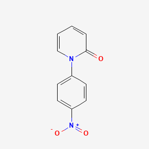 molecular formula C11H8N2O3 B1589392 1-(4-Nitrophenyl)-1H-pyridin-2-one CAS No. 53427-97-7