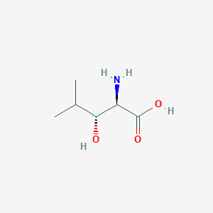 (2R,3r)-2-amino-3-hydroxy-4-methyl-valeric acid