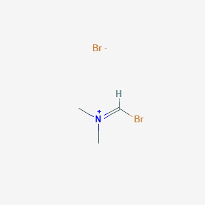 molecular formula C3H7Br2N B1589413 (Bromomethylene)dimethyliminium bromide CAS No. 24774-61-6