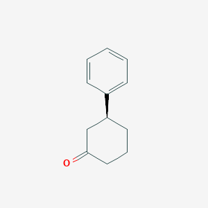 molecular formula C12H14O B1589419 (S)-3-Phenylcyclohexanone CAS No. 57344-86-2