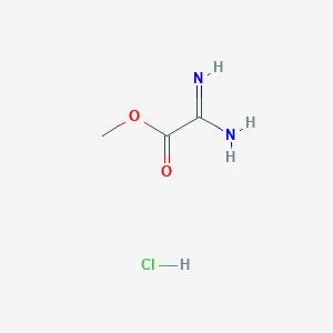 B1589426 Carbomethoxyformamidine HCl CAS No. 60189-97-1