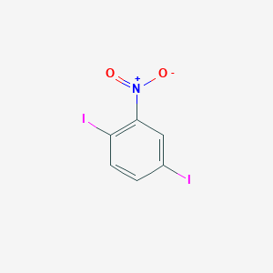 molecular formula C6H3I2NO2 B1589429 1,4-Diiodo-2-nitrobenzene CAS No. 89488-57-3