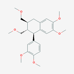 molecular formula C24H32O6 B1589431 Phyltetralin CAS No. 123048-17-9